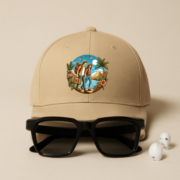 Spark Elegant Travelling Camping Cotton Baseball Hat - Image 4
