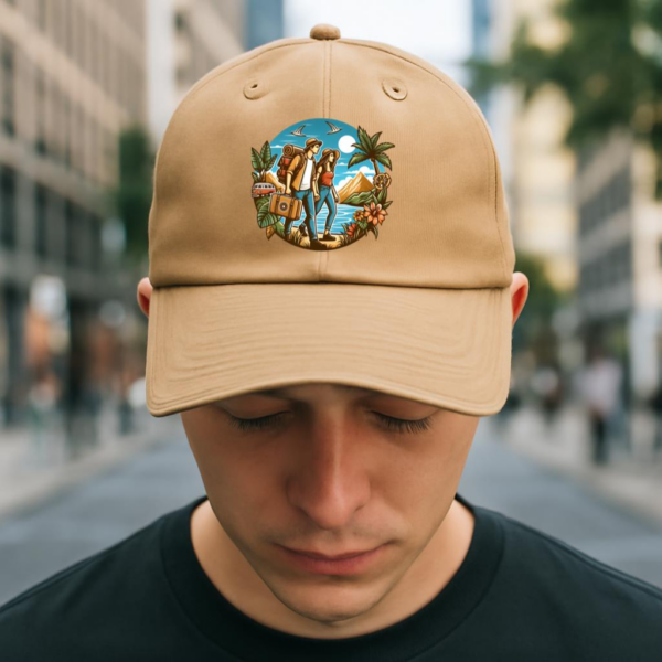Spark Elegant Travelling Camping Cotton Baseball Hat - Image 2