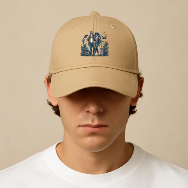 Spark True Camping Travelling Cotton Baseball Hat - Image 3