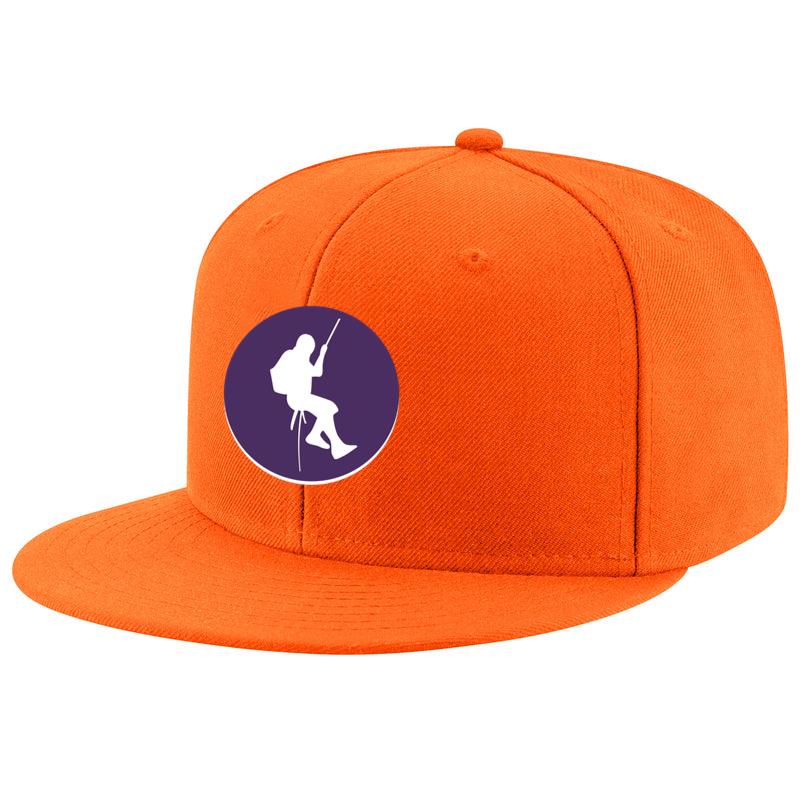 Mountain Climbing Circle Icon Cap