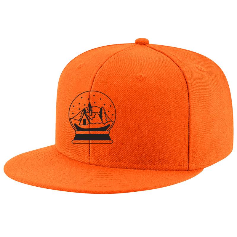 Mountain Lodge Snow Globe Stroke Cap