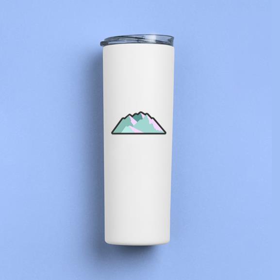 Mountains Color Stroke Tumbler