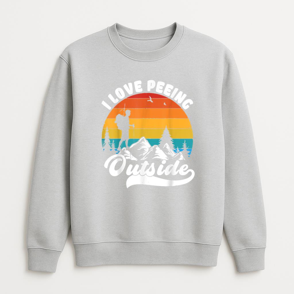 Vintage Camping Outdoor Retro Camper Sweatshirt