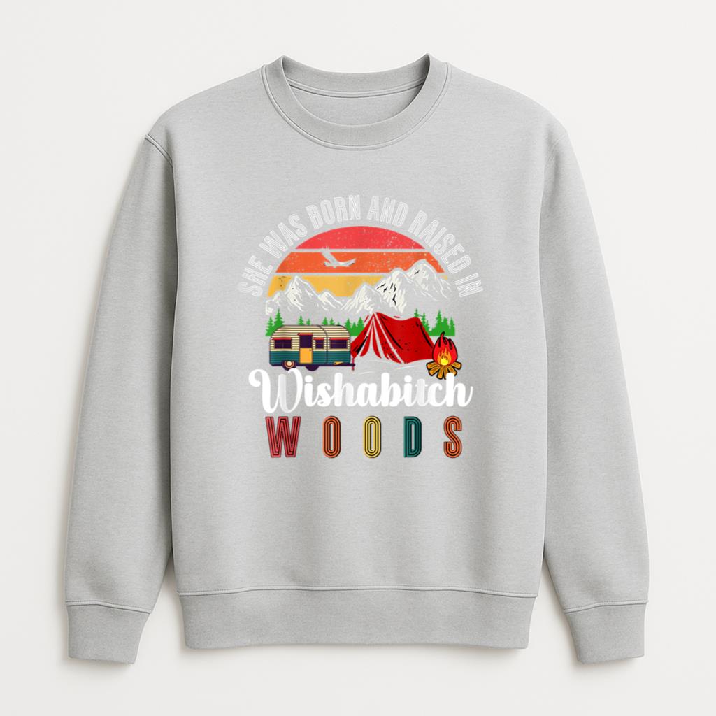 Vintage Camping Wishabitch Woods Sweatshirt